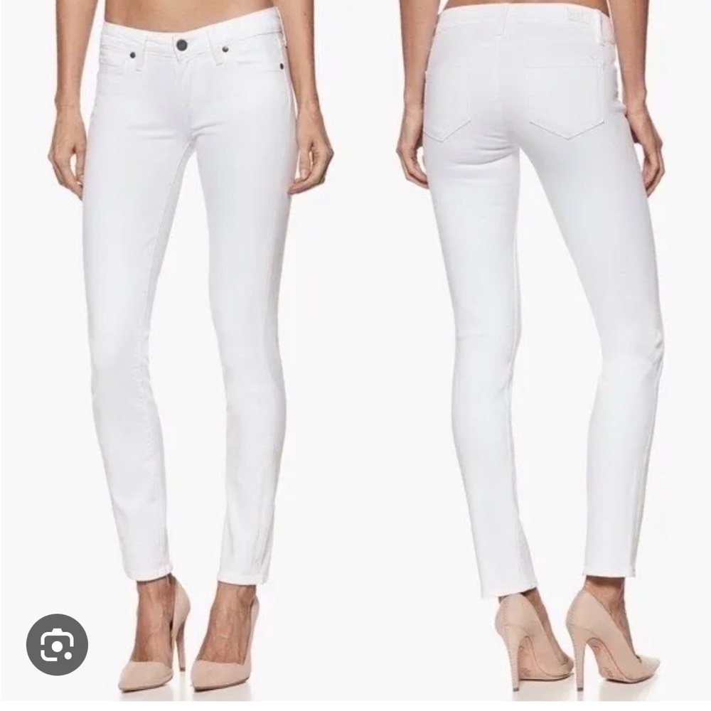 Paige white denim